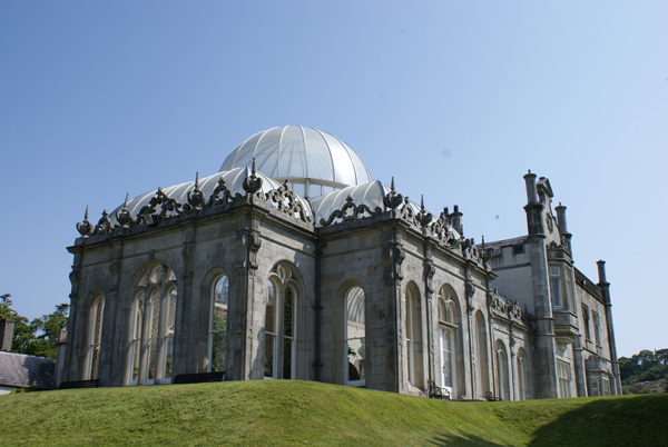 La serre extravagante du manoir de Kilruddery.